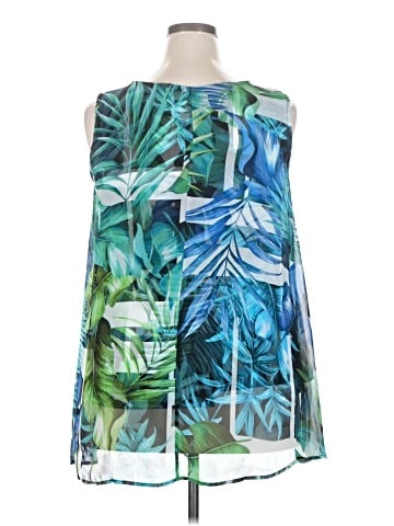 Roz & Ali Sleeveless Blouse (view 2)