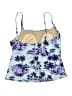 Unbranded Tropical Blue Swimsuit Top Size 10 - photo 2