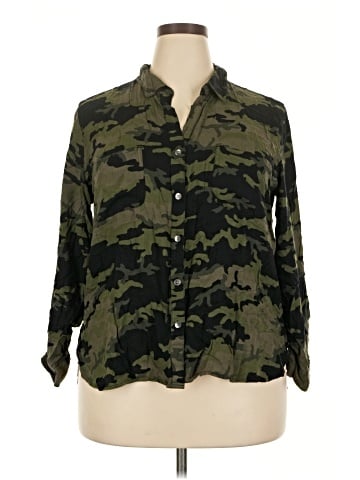 Rock & Republic Long Sleeve Button-Down Shirt (view 1)