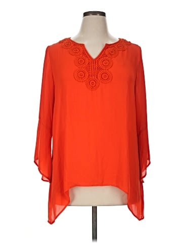 The Pioneer Woman 3/4 Sleeve Blouse (view 1)