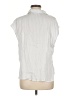 Splendid 100% Viscose Silver Sleeveless Button-Down Shirt Size M - photo 2