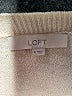 Ann Taylor LOFT Print Tan Pullover Sweater Size XL - photo 7