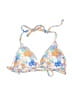 Unbranded Print Blue Swimsuit Top Size L - photo 2