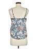 Shein 100% Polyester Blue Sleeveless Top Size 6 - photo 2