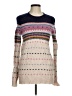 Heyton Print Ivory Wool Pullover Sweater Size M - photo 1