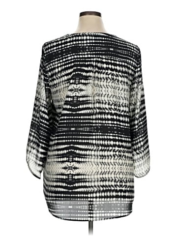 Karen Kane 3/4 Sleeve Blouse (view 2)