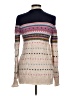 Heyton Print Ivory Wool Pullover Sweater Size M - photo 2