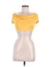 Unbranded Yellow Short Sleeve Top Size L - photo 1