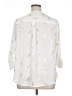 Torrid Ivory 3/4 Sleeve Button-Down Shirt Size 1X Plus (1) - photo 2