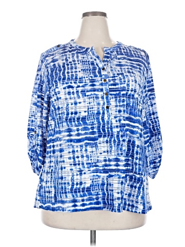 Cathy Daniels 3/4 Sleeve Blouse (view 1)