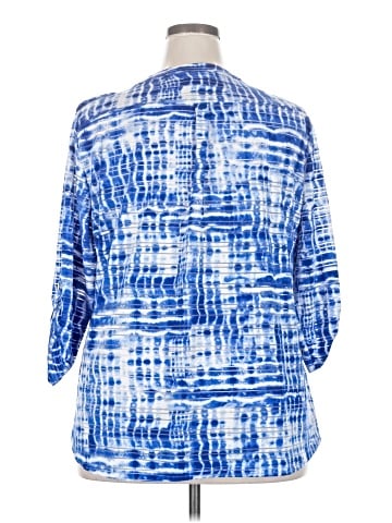 Cathy Daniels 3/4 Sleeve Blouse (view 2)