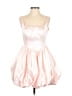 Unbranded 100% Polyester Pink Cocktail Dress Size 2 - photo 1