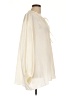 Chloé 100% Silk Ivory Long Sleeve Silk Top Size 46 - photo 4