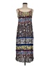 One September Paisley Blue Casual Dress Size M - photo 1