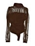 AvidLove Brown Bodysuit Size S - photo 1