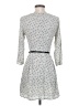 Forever 21 Polka Dots Gray Casual Dress Size S - photo 2