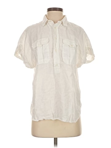 Polo by Ralph Lauren Short Sleeve Blouse (view 1)