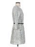 Forever 21 Polka Dots Gray Casual Dress Size S - photo 4