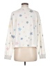 Hem & Thread Stars White Sweatshirt Size M - photo 2