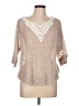 Meadow Rue Tan Pullover Sweater Size L - photo 1