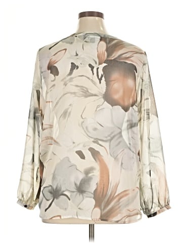 Susan Graver 3/4 Sleeve Blouse (view 2)
