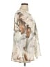 Susan Graver 100% Polyester Print Ivory 3/4 Sleeve Blouse Size 1X - photo 4