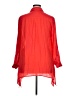 Robert Louis Red 3/4 Sleeve Button-Down Shirt Size XL - photo 2