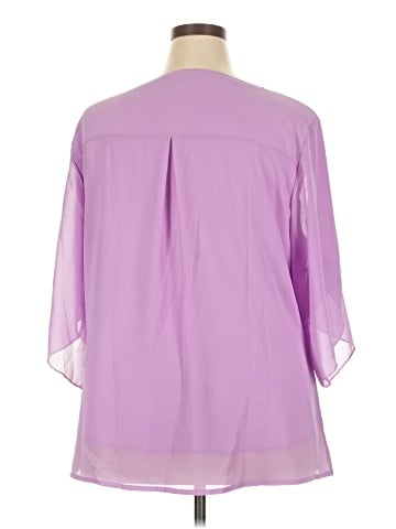 oyamiki 3/4 Sleeve Blouse (view 2)