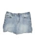 Seven7 Blue Denim Shorts Size 6 - photo 1