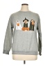 Unbranded 100% Polyester Graphic Gray Sweatshirt Size 0X - photo 1