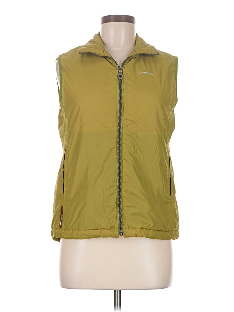 Pre-owned Timberland Vest In Green