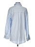 Unbranded Stripes Blue Long Sleeve Button-Down Shirt Size S - photo 2