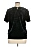 14th & Union Black Short Sleeve Top Size XL - photo 2