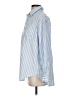 Unbranded Stripes Blue Long Sleeve Button-Down Shirt Size S - photo 5