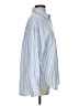 Unbranded Stripes Blue Long Sleeve Button-Down Shirt Size S - photo 4