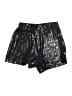 Olivaceous 100% Polyester Metallic Silver Shorts Size S - photo 1
