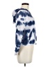 J.Crew 100% Cotton Tie-dye Blue Pullover Hoodie Size S - photo 4