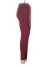 Shein Color Block Burgundy Active Pants Size L - photo 4