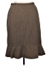 Amanda Smith Chevron-herringbone Brown Formal Skirt Size 14 - photo 2