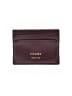 FRAME 100% Leather Burgundy Leather Wallet One size - photo 1