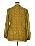 Etcetera Gold Long Sleeve Blouse Size 14 - photo 2