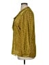 Etcetera Gold Long Sleeve Blouse Size 14 - photo 5