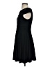 Elle Solid Black Casual Dress Size 4 - photo 5