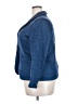 Lands' End 100% Polyester Houndstooth Blue Blazer Size XL - photo 5