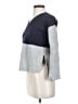 Madewell 100% Cotton Color Block Gray Pullover Sweater Size XS - photo 5