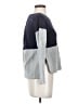 Madewell 100% Cotton Color Block Gray Pullover Sweater Size XS - photo 4