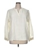 Chico's Ivory Long Sleeve Blouse Size XL (3) - photo 1