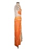 Unbranded Tie-dye Orange Cocktail Dress Size S - photo 4