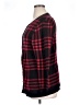 Cj Banks Plaid Red Cardigan Size 1X - photo 5