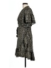 Max Studio Animal Print Black Casual Dress Size L - photo 5